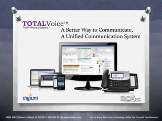 A Better Way to Communicate,
A Unified Communication System

8813 NW 23 Street │Miami, FL 33172│T: 305.477.9515│www.bcainc.com

Let Us Worry About Your Technology, While You Focus On Your Business!

 
