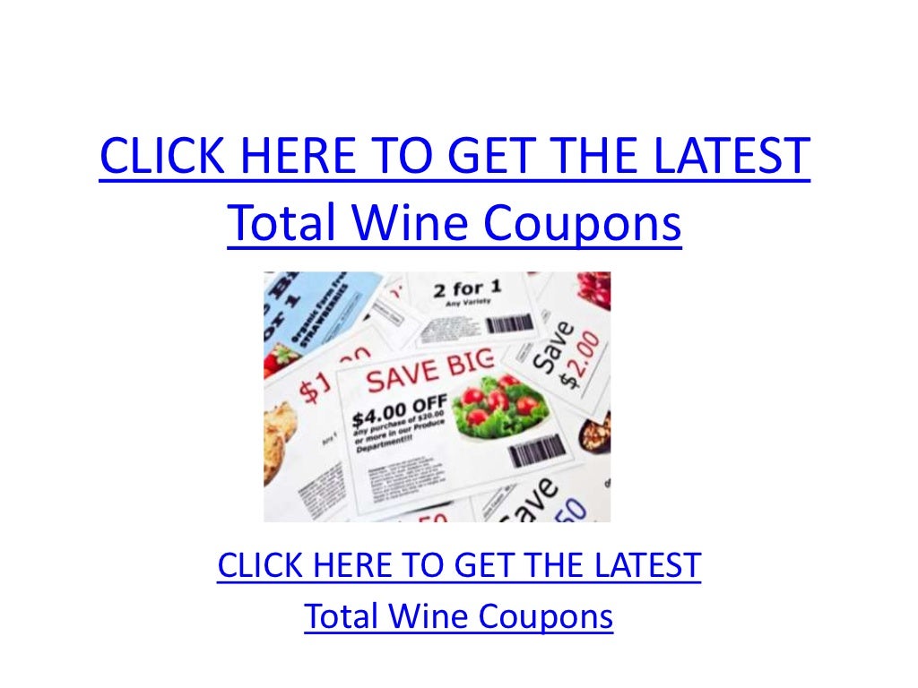 Total Wine Coupons Printable Total Wine Coupons