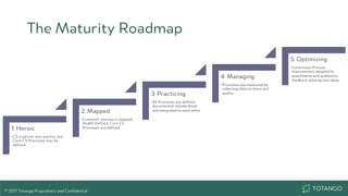 Roadmapping Customer Success Maturity | PPT