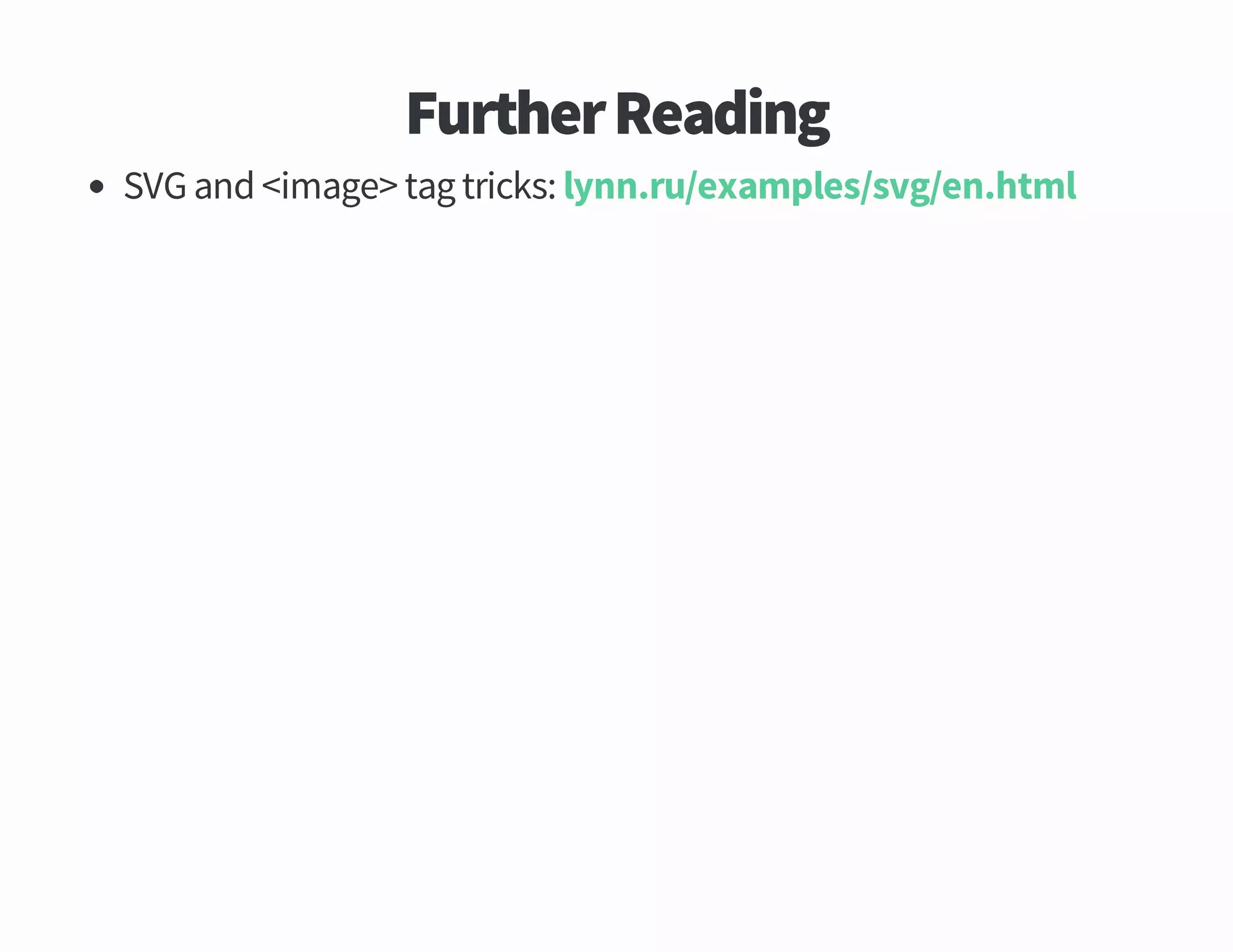 lmth ne gvs selpmaxe ur nnyl skcirt gat

egami

dna GVS

gnidaeR rehtruF

 