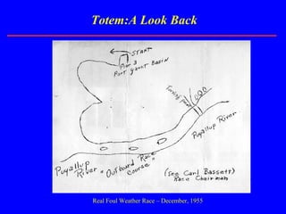 Totem:A Look Back
Real Foul Weather Race – December, 1955
 