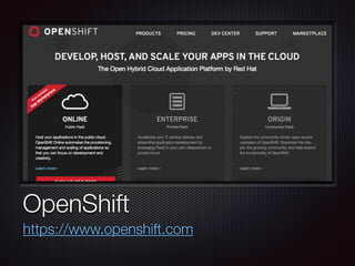 Text
OpenShift
https://www.openshift.com
 