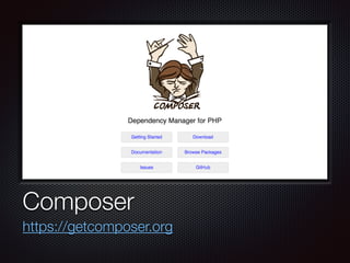 Text
Composer
https://getcomposer.org
 