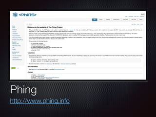 Text
Phing
http://www.phing.info
 