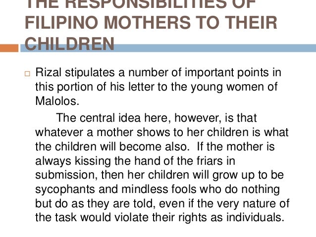 essay of rizal to the young women of malolos To the young women of malolos labels: essays jose rizal to the young women of malolos 9 view comments rizal buhay ni jose p rizal sidebar classic. essay of rizal to the young women of malolos To the young women of malolos labels: essays jose rizal to the young women of malolos 9 view comments rizal buhay ni jose p rizal sidebar classic.