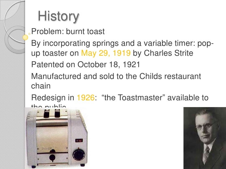 Technology of a Toaster _ history