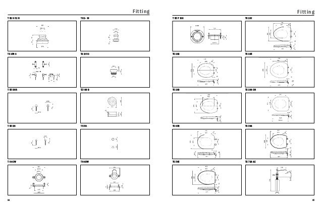 Toto Technical Drawing 08 Toto Technical Drawing 08
