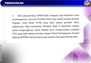 TAKLIMAT
OPERASI
PBPPP
2023
PENGGUNAAN
 