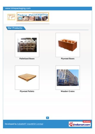 WOODEN PALLETS
Pine Wood Pallets ISPM15 Heat Treated
Wooden Pallets
Plywood Pallets 4 Way Wooden Pallets
Products
 