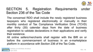 BIR Taxation Powerpoint Presentation for Professionals | PDF