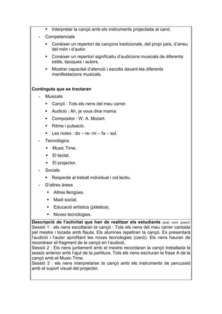 Tots Els Nens Del Meu Carrer | PDF