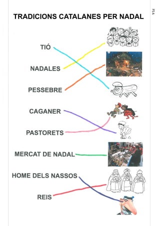 P3A
TOTSPLEGATS,74–ESCOLAABELFERRATER–LASELVADELCAMP
TRADICIONS CATALANES PER NADAL
 