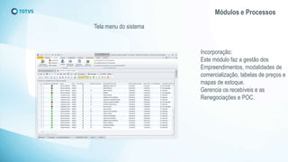Modulo Processing Totvs módulo e processos | PPTX