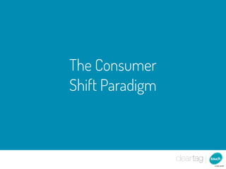 The Consumer
Shift Paradigm
 
