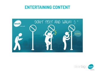 ENTERTAINING CONTENT


    ‘DON’T TEXT AND WALK! :) “
 