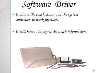 Touch Screen technology | PPTX