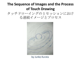 The Sequence of Images and the Process
of Touch Drawing
タッチドローイングの１セッションにおける連続
イメージとプロセス
by Junko Kurata
 