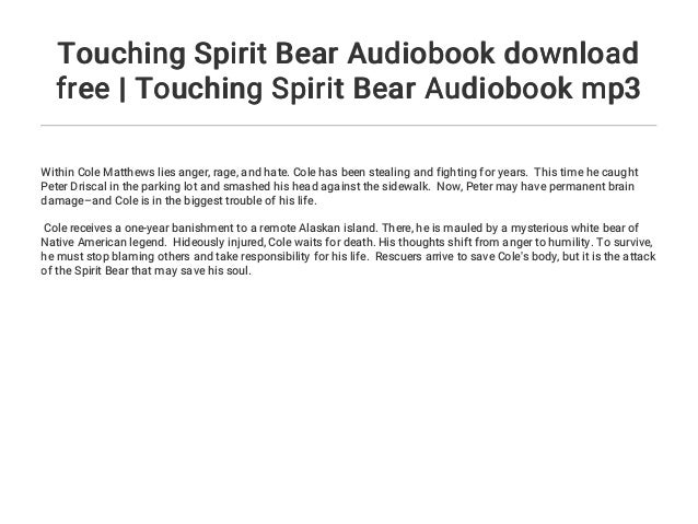 touching-spirit-bear-audiobook-download-free-touching-spirit-bear-a