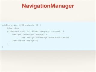 NavigationManager

 