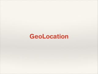 GeoLocation

 