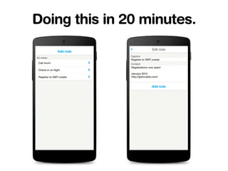 Doing this in 20 minutes. 
 