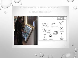 Touchless Touch screen technology | PPTX
