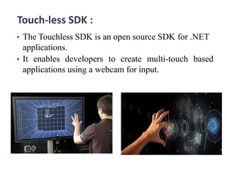 Touchless touch screen | PPTX