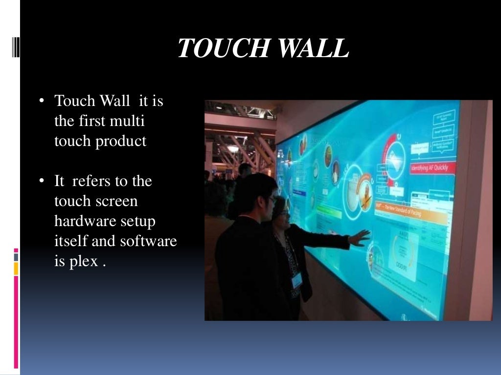 Touchless touch screen