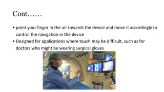 Touchless touchscreen technology | PPTX