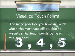 Four Touchpoint Math Touch Math | PPT