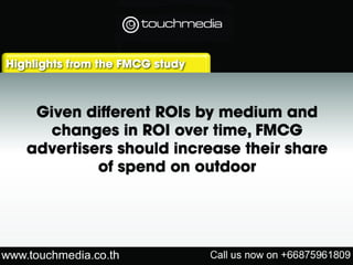 Touchmedia media pack