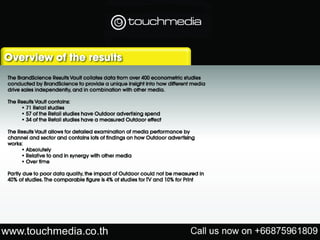 Touchmedia media pack