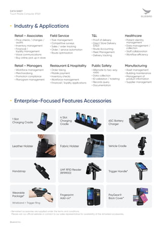 Touch mobile computer bluebird ef501(r) | PDF | Free Download