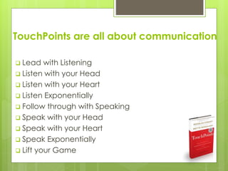 Touch points powerpoint  youssef hallal