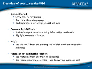 Easy to use and maintain