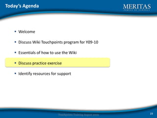 Discuss practice exercise