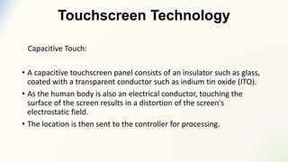 Touchscreen Technology | PPT