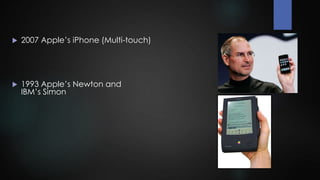 Touch Screen Technology PRESENTATION | PPTX