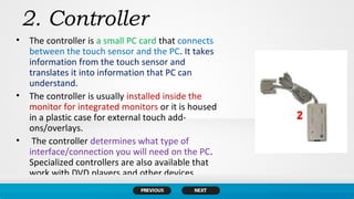 Touch sensor | PPT