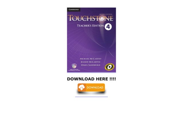 Touchstone Level 4 Teacher s Edition with Assessment Audio CD/CD-ROM | PDF