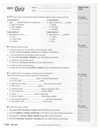 Touchstone 2 teacher's