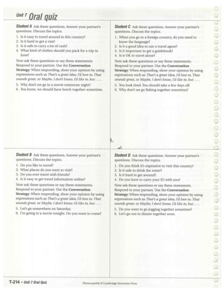 Touchstone 2 teacher's