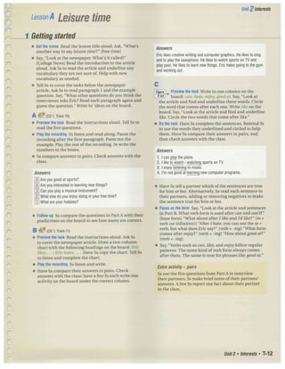 Touchstone 2 teacher's