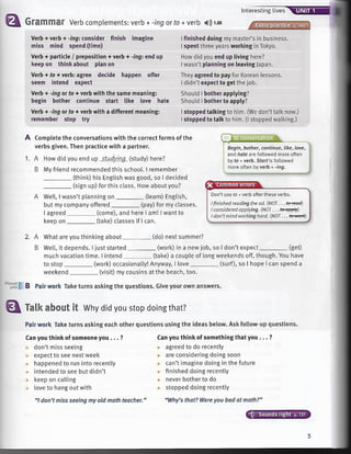 Touchstone level 4 Student's Book Unit 1