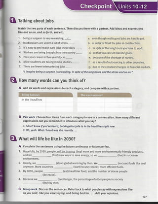 Touchstone level 4 unit 12
