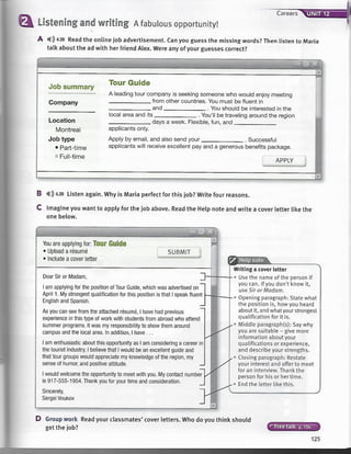 Touchstone level 4 unit 12