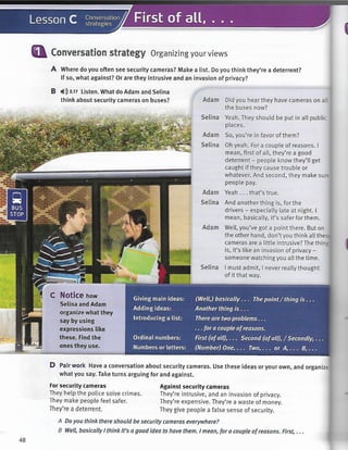 Touchstone level 4 unit 5