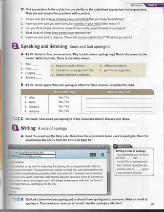 Touchstone level 4 unit 8