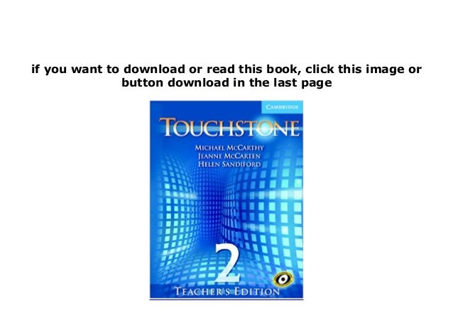 $Download_[P.d.f] library^^@@ Touchstone Teachers Edition 2 Teachers