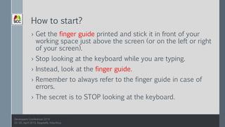 Touch Typing Guide.pdf Touch-Typing, Start Today! | PPTX
